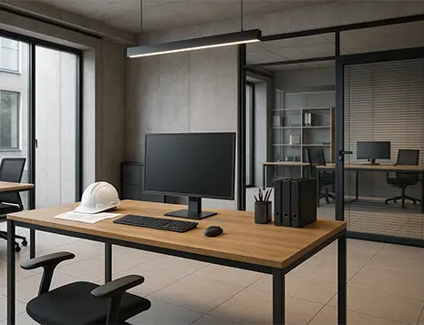 Suivi de travaux par le maître d’œuvre de SV Réalisations mobile